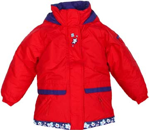 RAWIK Girl's Red Ski Jacket