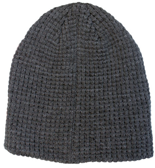 Women's Solid Knit Ribbed Winter Hats