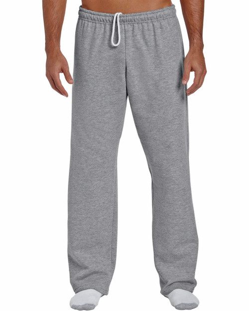 Men's open botton sweatpants