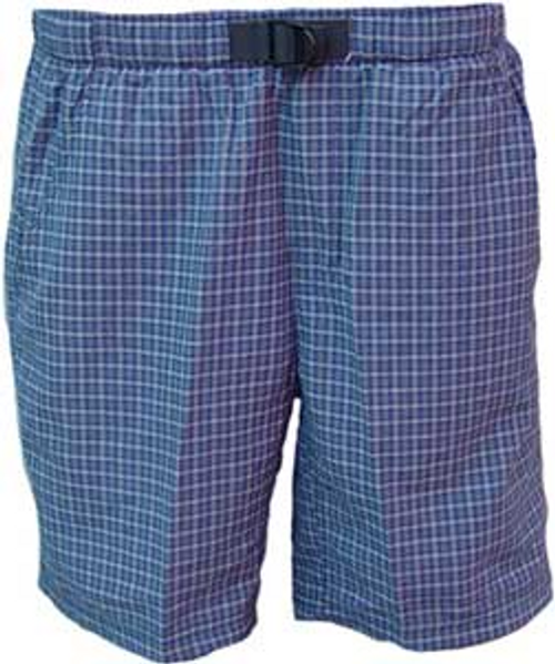 Kid's Navy Blue Seersucker Shorts