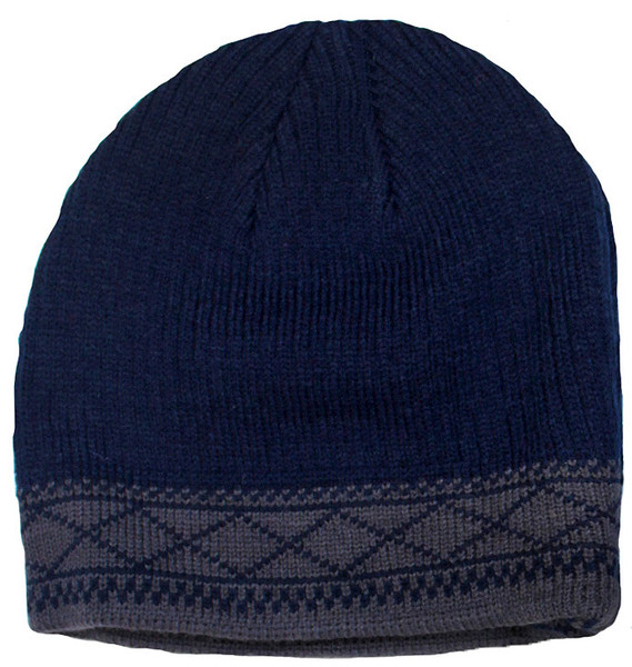 Men's Dark Navy Insulated Winter Hat