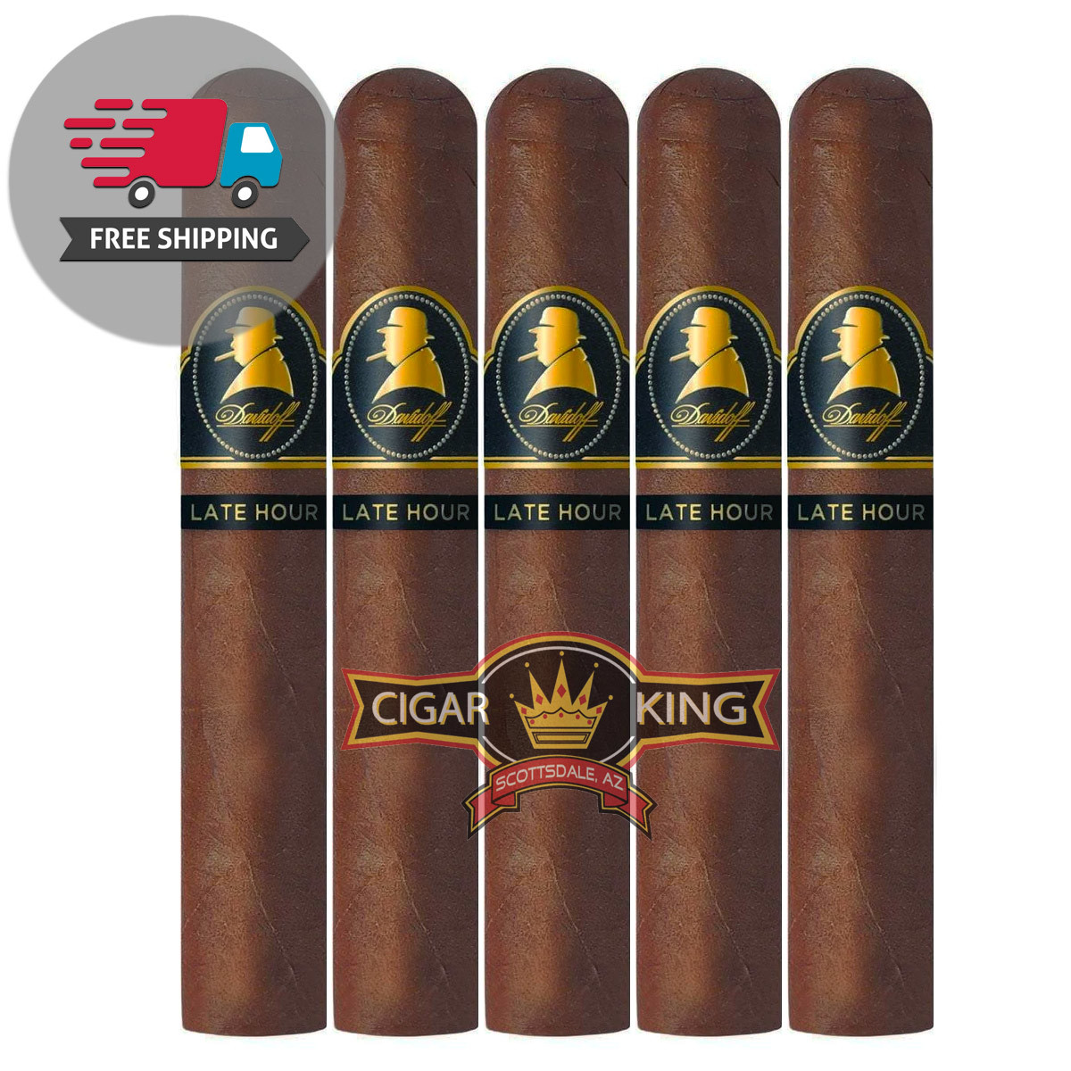 Davidoff Winston Churchill Late Hour Toro (6x54 / 5 Pack) | Cigar King