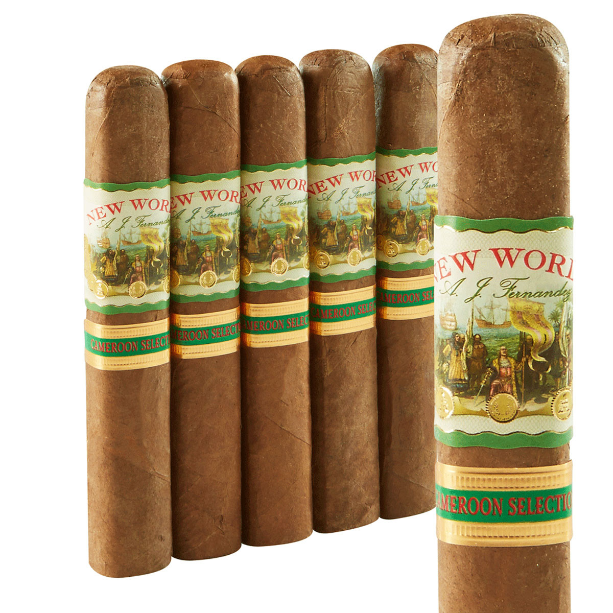 AJ Fernandez New World Cameroon Short Robusto (4x48 / 5 Pack