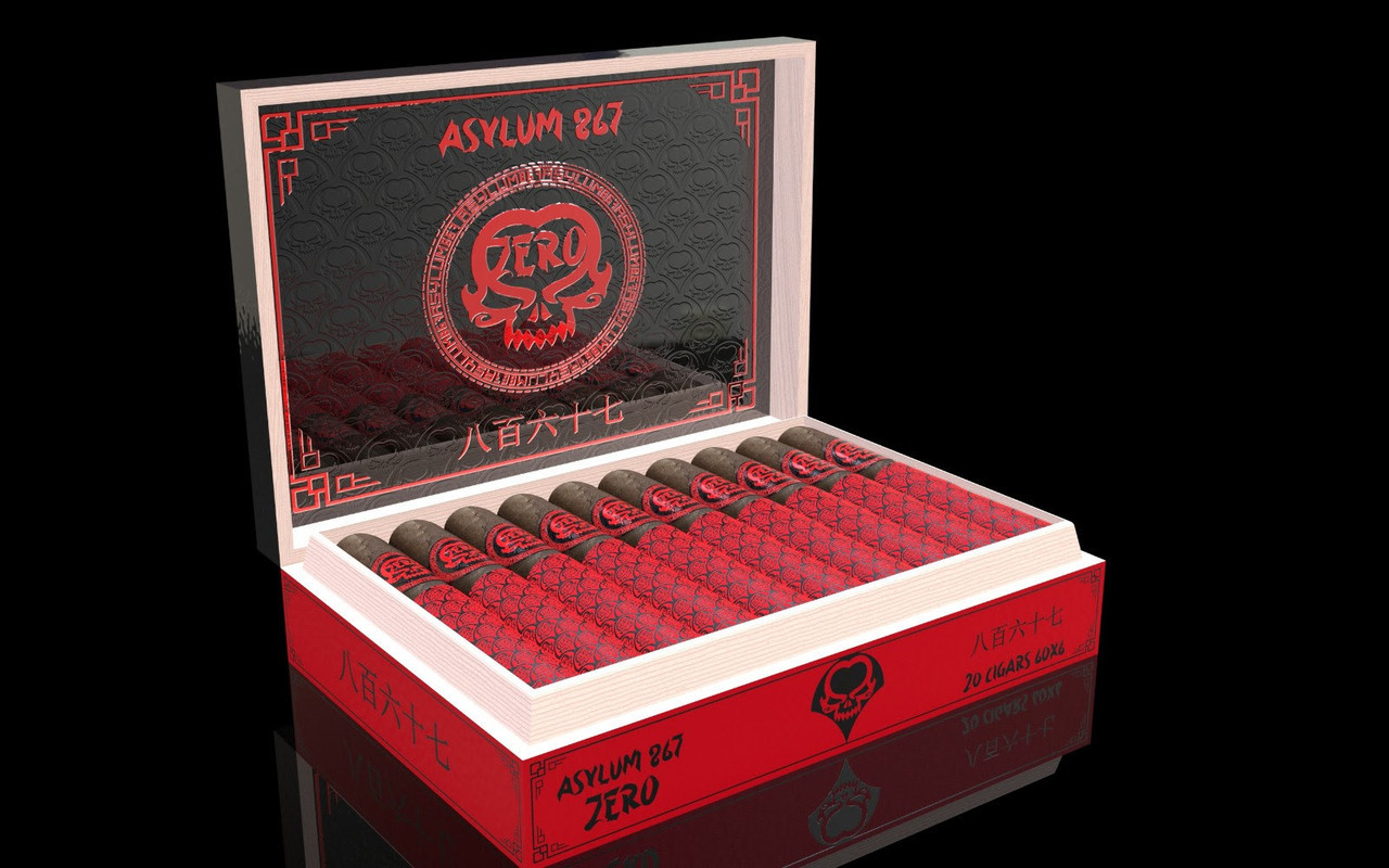 Asylum 867 Zero Robusto (5x50 / 5 Pack) | Cigar King