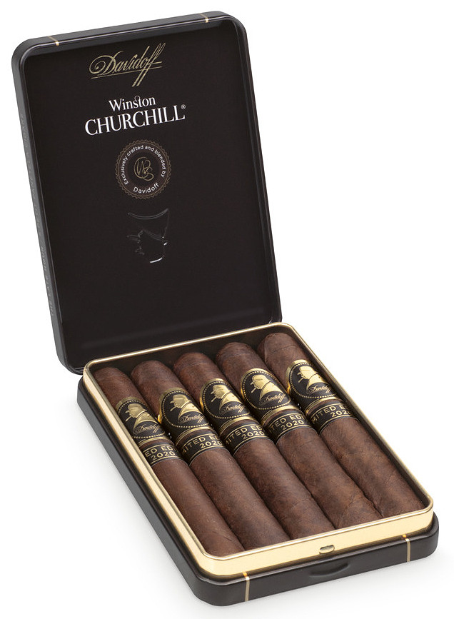 Davidoff Winston Churchill Late Hour Petite Panetela (4x38 / Unit