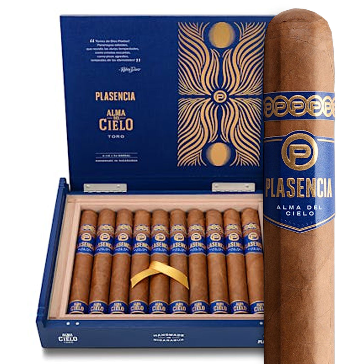 Plasencia Alma del Cielo Celeste Robusto (4.8x52 / Box 10) | Cigar