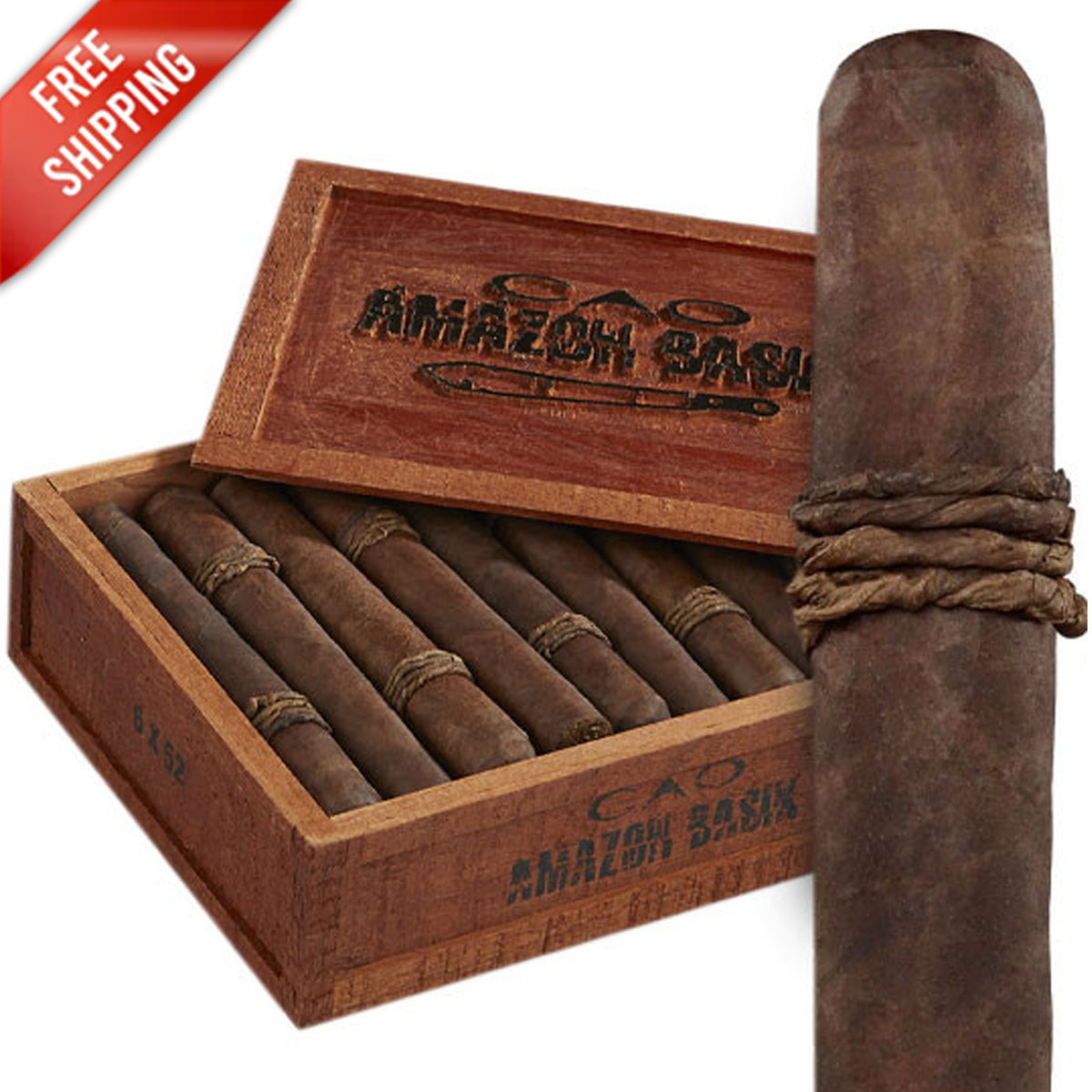 does amazon sell tobacco CAO Amazon Basin 2026 Toro (6x52 / Box 18)