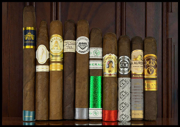 CA Top 25 Sampler 2026 Edition (Assorted Sizes / 10 Pack) | Cigar King