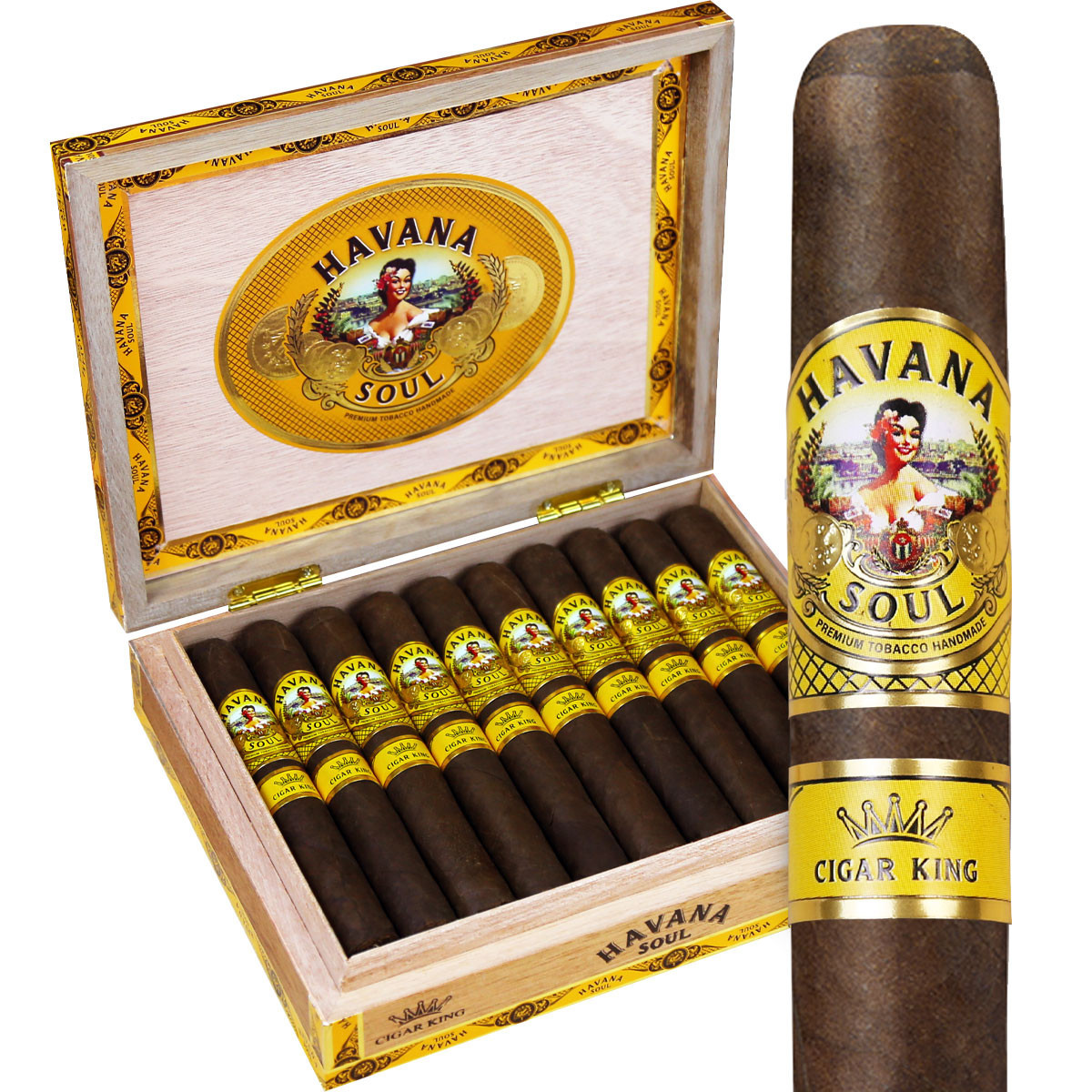 tobacco press box AJ Fernandez Havana Soul Toro Box-Press (6x52 / Box 20)