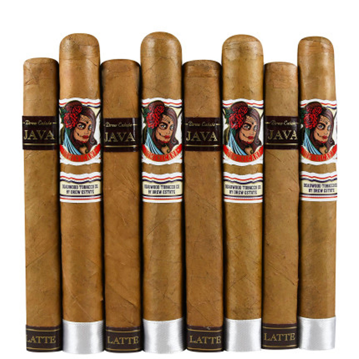 Bush Rack Drew Premium 8-Racks: Drew Estate Java Latte by Drew Estate Robusto vs Drew ...