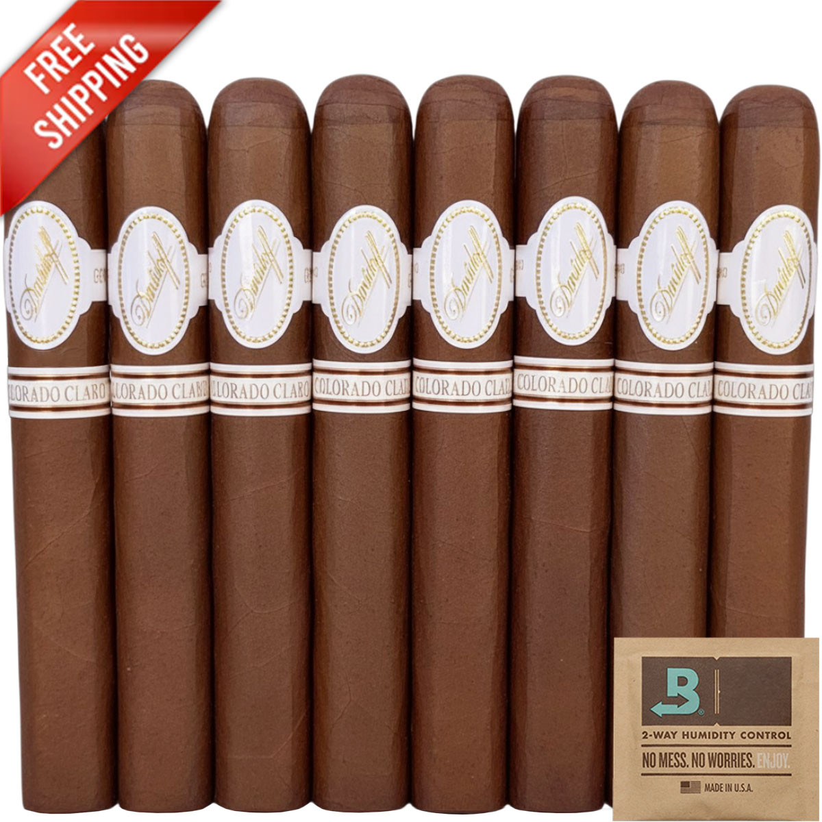 Davidoff Colorado Claro Special T Torpedo (6x52 / 8 Pack) | Cigar King