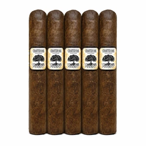 Charter Oak Maduro Grande (6x60 / 5 Pack)