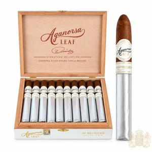 Aganorsa Leaf Signature Selection Maduro Belicoso (Old Packaging) (6.25x54 / Box 20)