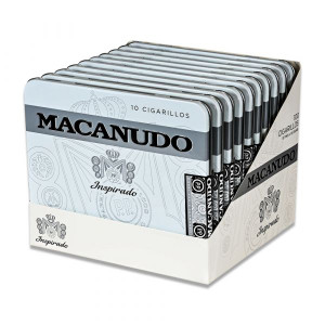 Macanudo Inspirado White Cigarillos Ascot (4.2x32 / 10 Tins Of 10) Macanudo Inspirado White Cigarillos Ascot (4.2x32 / 10 Tins Of 10)