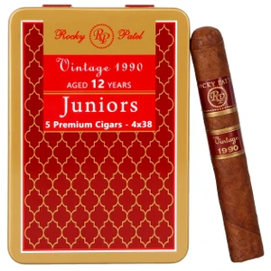 Rocky Patel Vintage 1990 Juniors (4x38 / Tin Of 5)