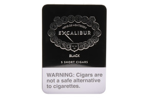 Excalibur Black Cigarillos Short (4x38 / 10 Tins of 5) Excalibur Black Cigarillos Short (4x38 / 10 Tins of 5)