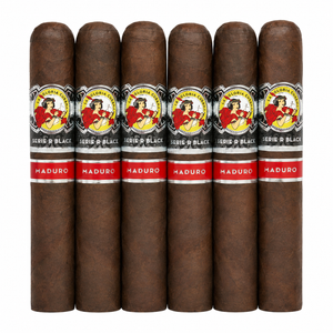 La Gloria Cubana Serie R Black Maduro No. 56 (7x56 / 6 Pack)