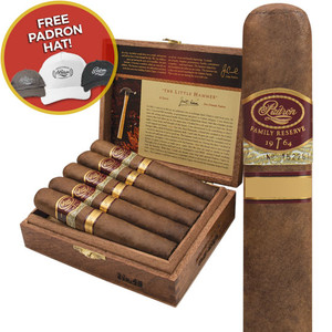 Padron Family Reserve No. 85 Natural Robusto (5.2x50 / 5 Pack) + FREE Padron Hat! ($25 Value!) Padron Family Reserve No. 85 Natural Robusto (5.2x50 / 5 Pack) + FREE Padron Hat! ($25 Value!)