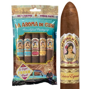 La Aroma De Cuba Fresh Pack Sampler (Assorted Sizes / 5 Cigars) La Aroma De Cuba Fresh Pack Sampler (Assorted Sizes / 5 Cigars)