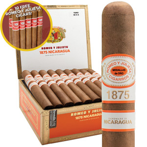 Romeo y Julieta 1875 Nicaragua Magnum Gordo (6x60 / Box 20) + 10 Free Cigars! Romeo y Julieta 1875 Nicaragua Magnum Gordo (6x60 / Box 20) + 10 Free Cigars!