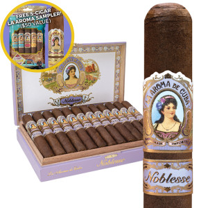 La Aroma de Cuba Noblesse Monarchy Toro Gordo (6.5x56 / Box 24) + 5 Free Cigars! ($50 Value!) La Aroma de Cuba Noblesse Monarchy Toro Gordo (6.5x56 / Box 24) + 5 Free Cigars! ($50 Value!)