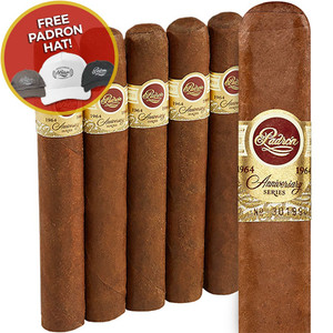 Padron 1964 Anniversary Series Diplomatico Natural (7x50 / 5 Pack) + FREE Padron Hat! ($25 Value!) Padron 1964 Anniversary Series Diplomatico Natural (7x50 / 5 Pack) + FREE Padron Hat! ($25 Value!)