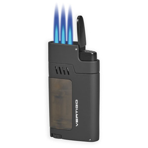 Vertigo Gauntlet Triple Torch Lighter with Cigar Punch Vertigo Gauntlet Triple Torch Lighter with Cigar Punch