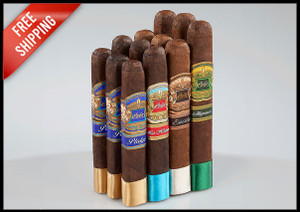 E.P. Carrillo Royal Flush Sampler (Assorted Sizes / 12 Pack)