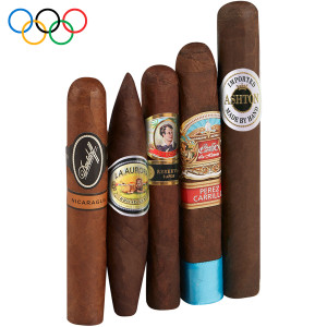 Olympic Rings Le Grande Especial Sampler (Assorted Sizes / 5 Cigars)