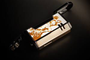 Prometheus OpusX "Never Back Down" Magma XR4 White Lighter Prometheus OpusX "Never Back Down" Magma XR4 White Lighter