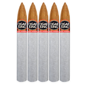 Cigar King Aged Reserve Natural Pyramide (6x52 / 5 Pack) Cigar King Aged Reserve Natural Pyramide (6x52 / 5 Pack)