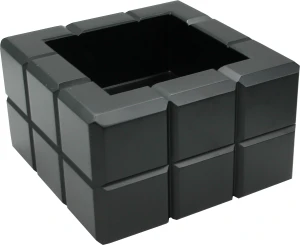 Colibri Heritage Cube Ashtray Black