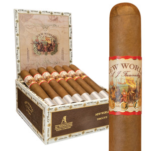 AJ Fernandez New World Connecticut Robusto (5x50 / Box 20) AJ Fernandez New World Connecticut Robusto (5x50 / Box 20)