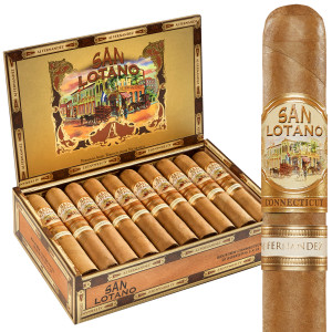 San Lotano Bull Torpedo by AJ Fernandez (6.5x54 / Box 20) + Flash