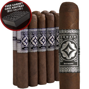 Domain Entropy Toro (6x50 / 10 Pack) + FREE Garnet Grid Ashtray ($50 Value!) Domain Entropy Toro (6x50 / 10 Pack) + FREE Garnet Grid Ashtray ($50 Value!)