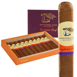 Aganorsa Supreme Leaf Perfecto (6x54 / Box 10) + Flash Sale! Aganorsa Supreme Leaf Perfecto (6x54 / Box 10) + Flash Sale!