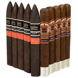 Slam Pack: Aging Room Quattro Nicaragua vs E.P. Carrillo Encore Celestial Toro (Assorted Sizes / 10 Pack) Slam Pack: Aging Room Quattro Nicaragua vs E.P. Carrillo Encore Celestial Toro (Assorted Sizes / 10 Pack)