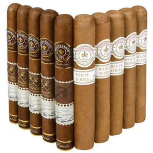 Slam Pack: Montecristo Espada Guard Toro vs Montecristo White Toro (Assorted Sizes / 10 Pack)