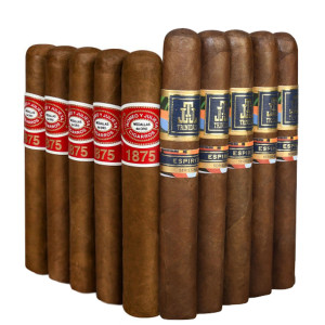 Slam Pack: Romeo y Julieta 1875 Bully vs Romeo y Trinidad Espiritu Series No.1 Toro (Assorted Sizes / 10 Pack)