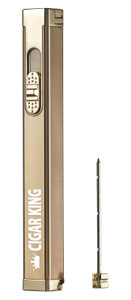 Cigar King Canary Torch Lighter - Gold Cigar King Canary Torch Lighter - Gold