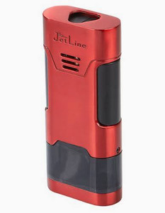 Jetline Mongoose Single Flame Lighter Red