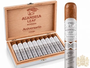 Aganorsa Leaf Aniversario Corojo Gran Robusto (5x54 / Box 10) 