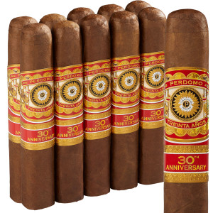 Perdomo 30th Anniversary Box-Pressed Sun Grown Epicure (6x54 / 10 Pack)