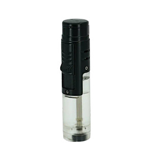 Vector Turbine Torch Lighter Clear