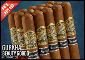 Gurkha Beauty Gordo (6x58 / 15 Pack) + Free Shipping!
