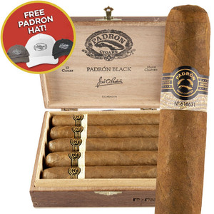Padron Black PB-99 Natural (6.7x60 / 5 Pack) + FREE Padron Hat! ($25 Value!)