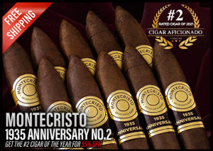 Montecristo 1935 Anniversary Nicaragua No.2 Torpedo (6.1x52 / Pack 10)