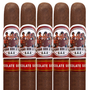 Sisters & Sticks Chocolate Sista Robusto (5x50 / 5 Pack)