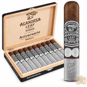 Aganorsa Leaf Aniversario Maduro Gran Robusto (5x54 / Box 10)