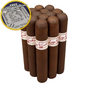 Drew Estate Liga Privada H99 Toro Wheel (6x52 / 13 Cigars) + FREE Liga Privada Ashtray ($50 Value!)